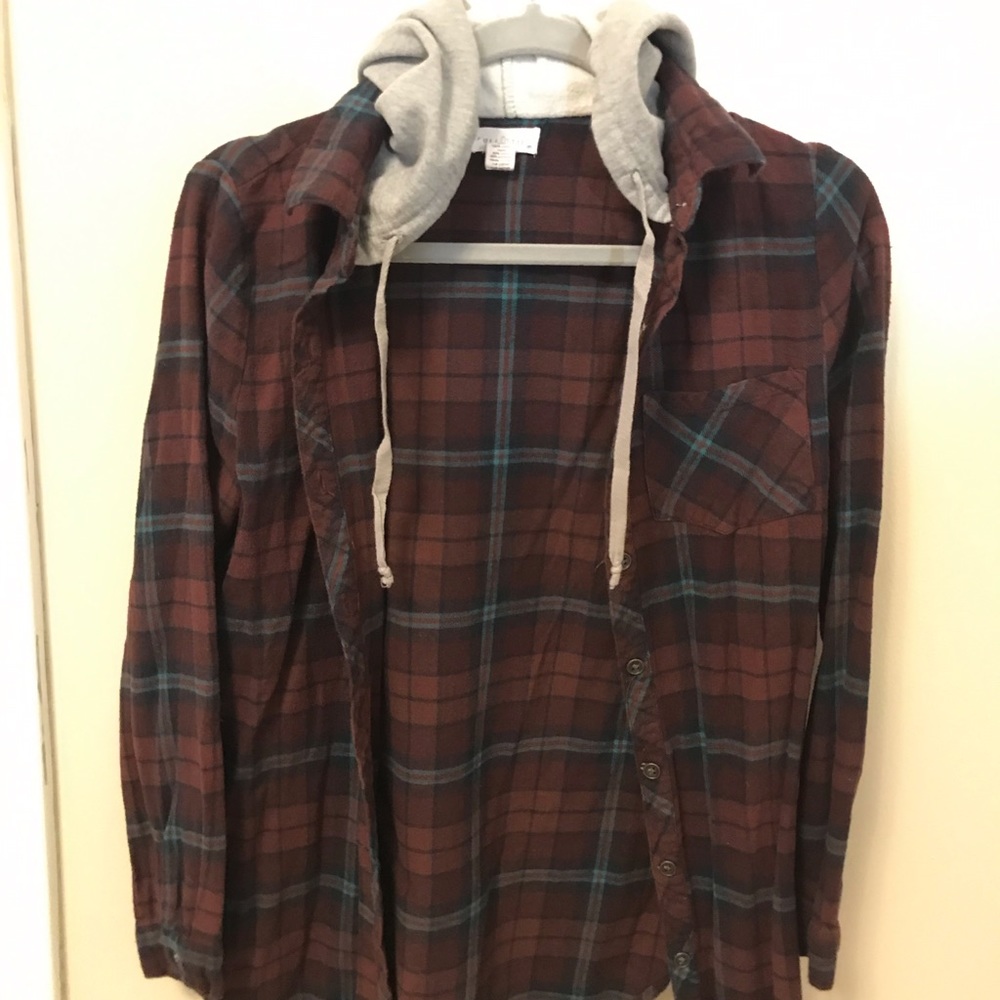 Tillys Hood Flannel